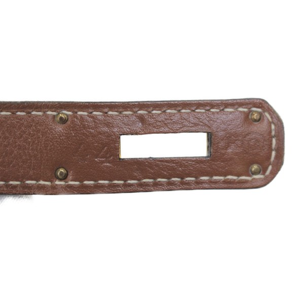 Hermes Kelly 28 Brown Moss Green - Picture 8 of 16